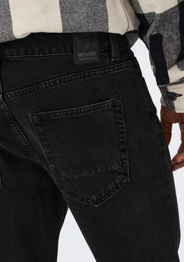 ONLY & SONS Tapered-fit-Jeans AVI BEAM