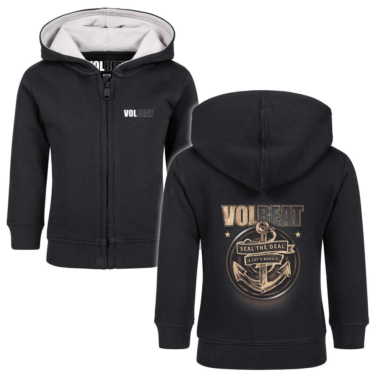 Metal Kids Kapuzensweatjacke mit Volbeat (Anchor) Aufdruck für Babys (0–24 M)
