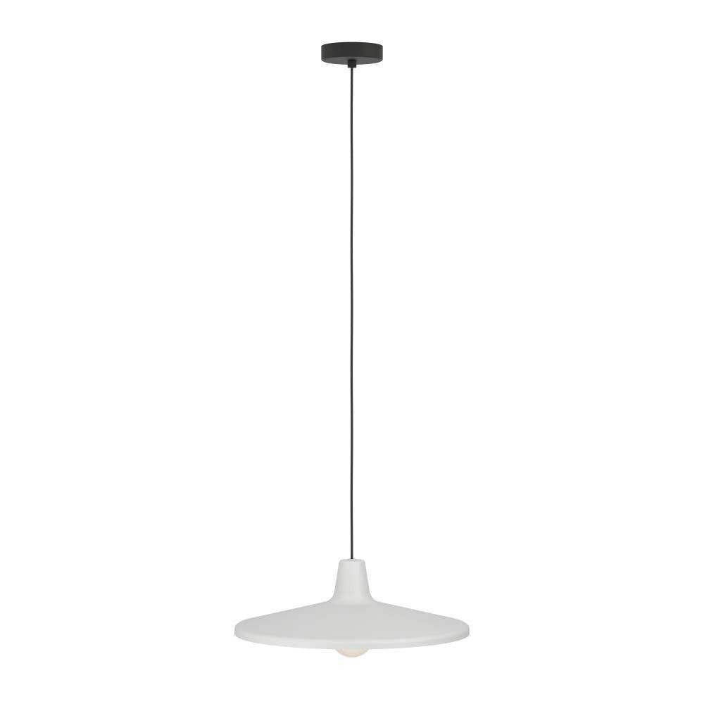 EGLO Hängeleuchte MINIERE, ohne Leuchtmittel, Pendelleuchte, Metall in Grau, Hängelampe mit E27 Fassung, Ø 42 cm