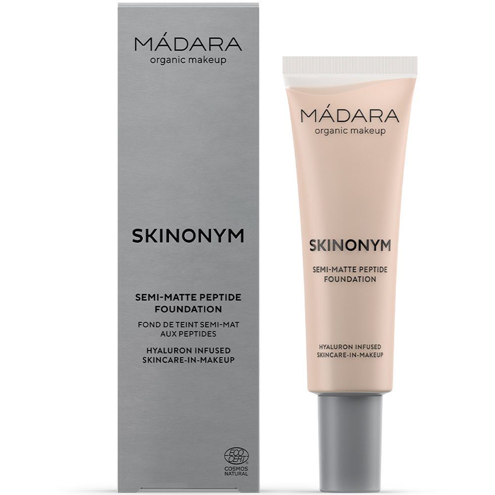 Madara Foundation SKINONYM Semi-Matte Peptide IVORY, 30 ml