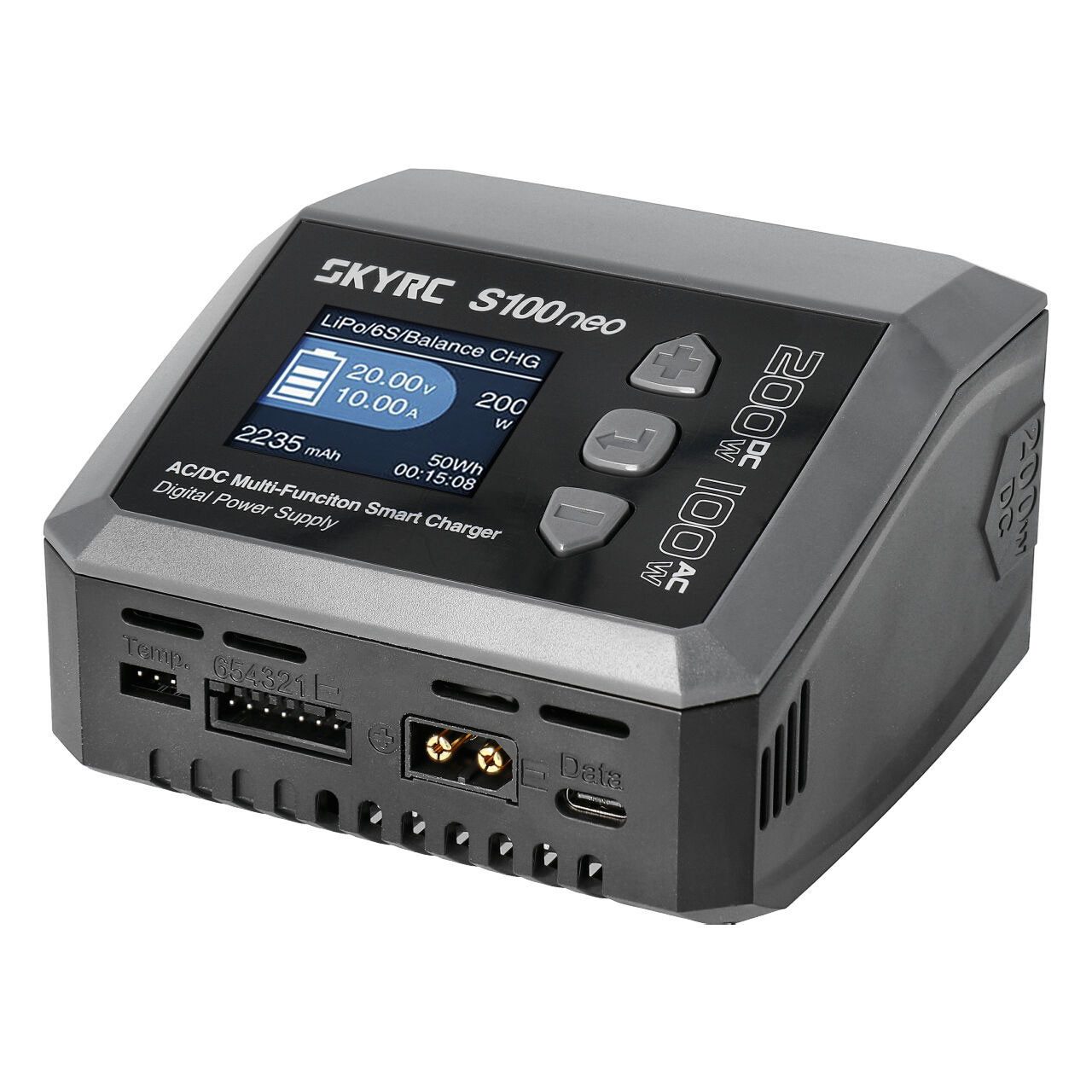 SkyRC Ladegerät S100 Neo LiPo 1-6s 10A 100W AC RC-Ladegerät