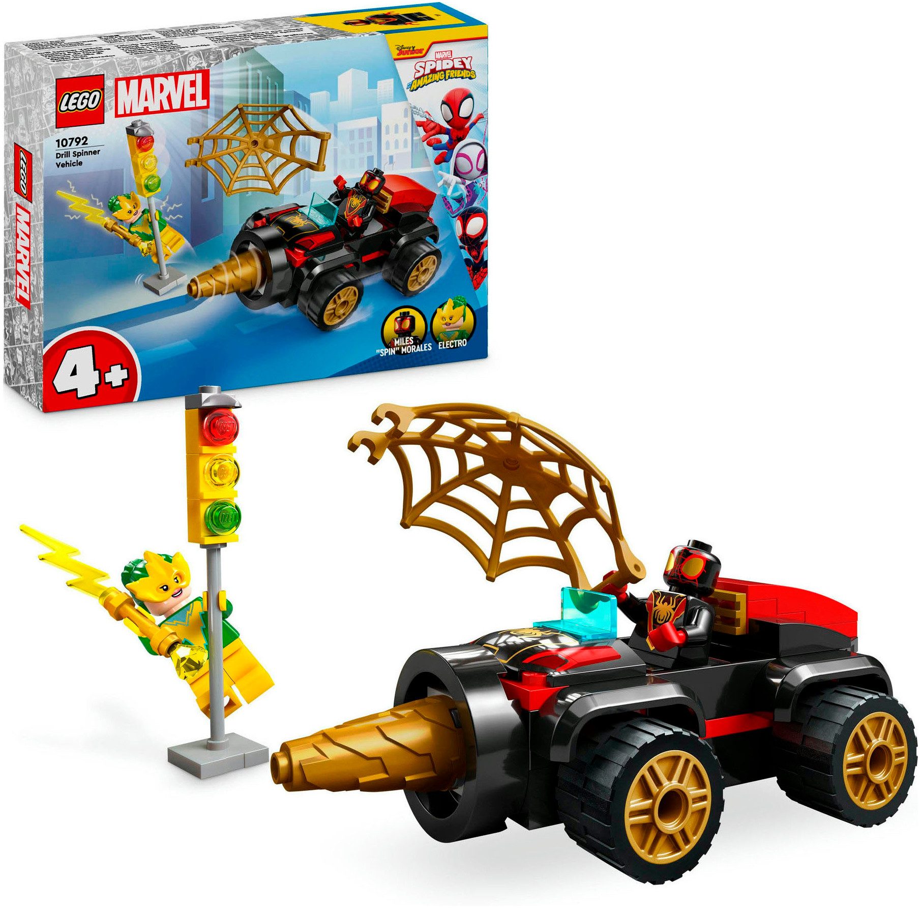 Spideys Bohrfahrzeug (10792), LEGO® Spidey Konstruktionsspielsteine