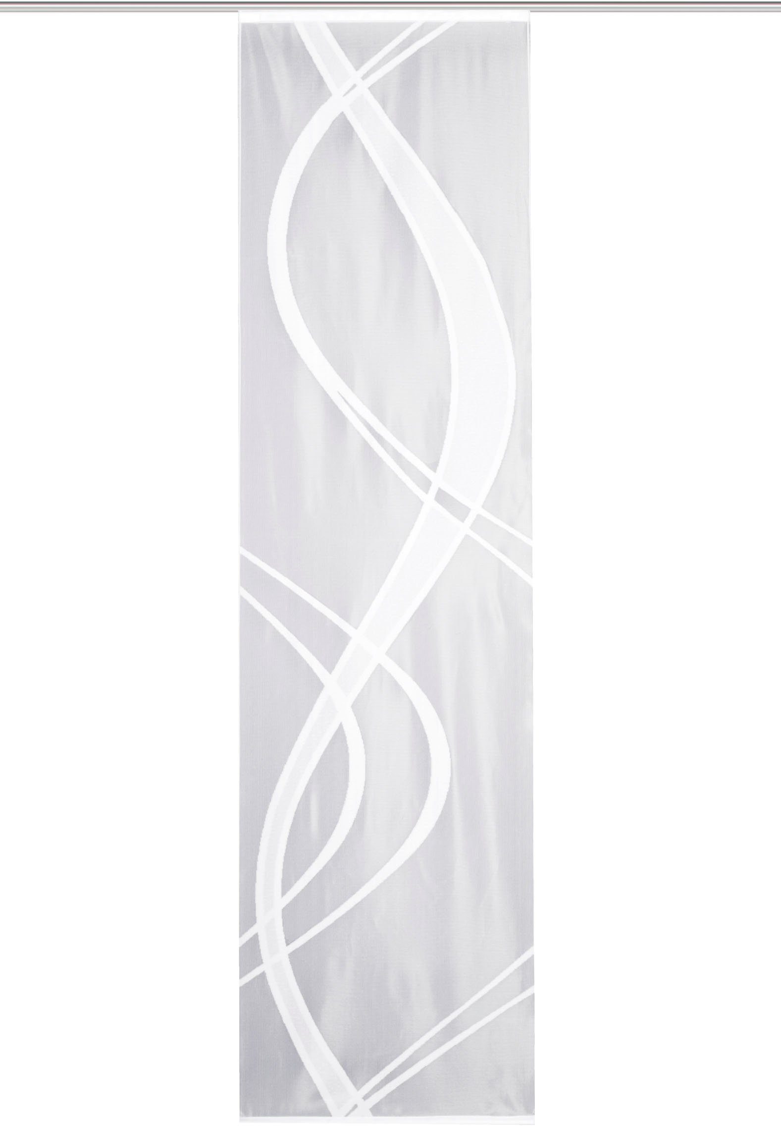 HOME WOHNIDEEN Schiebegardine TIBASO (1 St), Paneelwagen, transparent, Wirkware, transparent