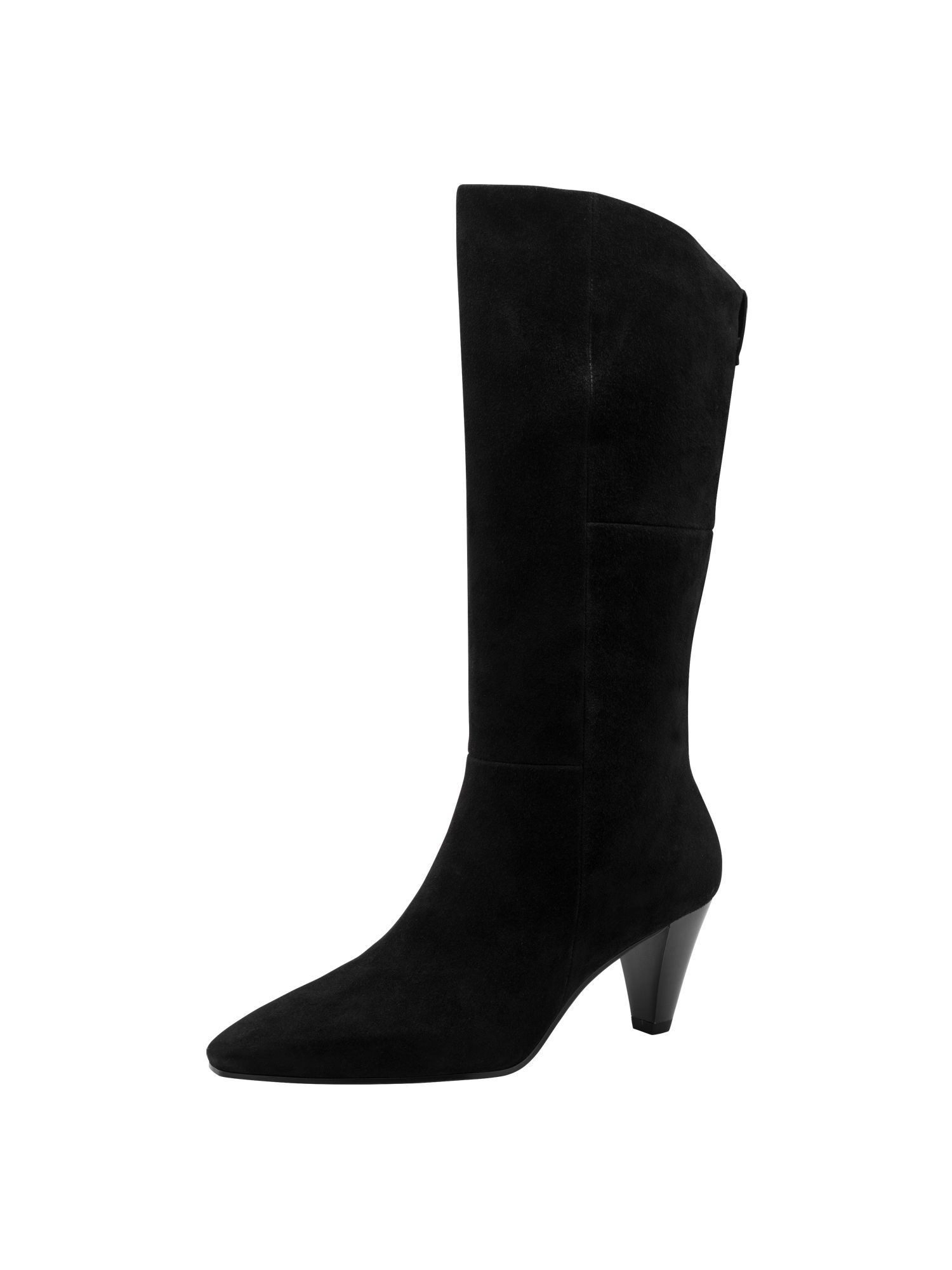 TOUCH-IT aus Leder Trichterabsatz 1-25384-45 Stiefelette