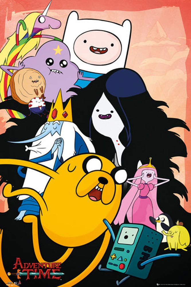 Poster Adventure Time - Poster - Collage