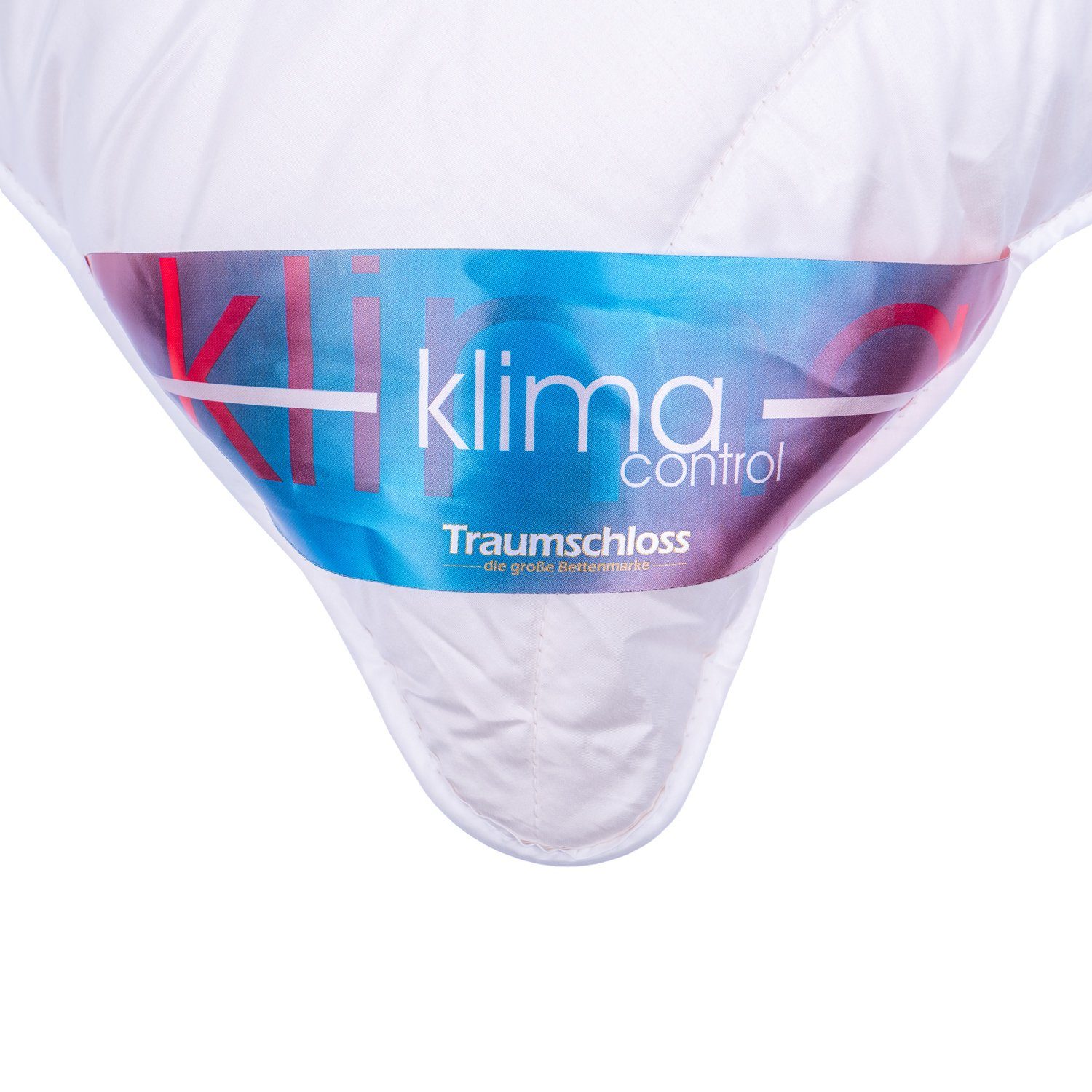Traumschloss Microfaserkissen Klima Control, Füllung: 100 % HCS Polyesterkugeln, Bezug: 52% Baumwolle GOTS & 48% Tencel, Rückenschläfer, Seitenschläfer, Bauchschläfer, Outlast® Thermo-Technologie