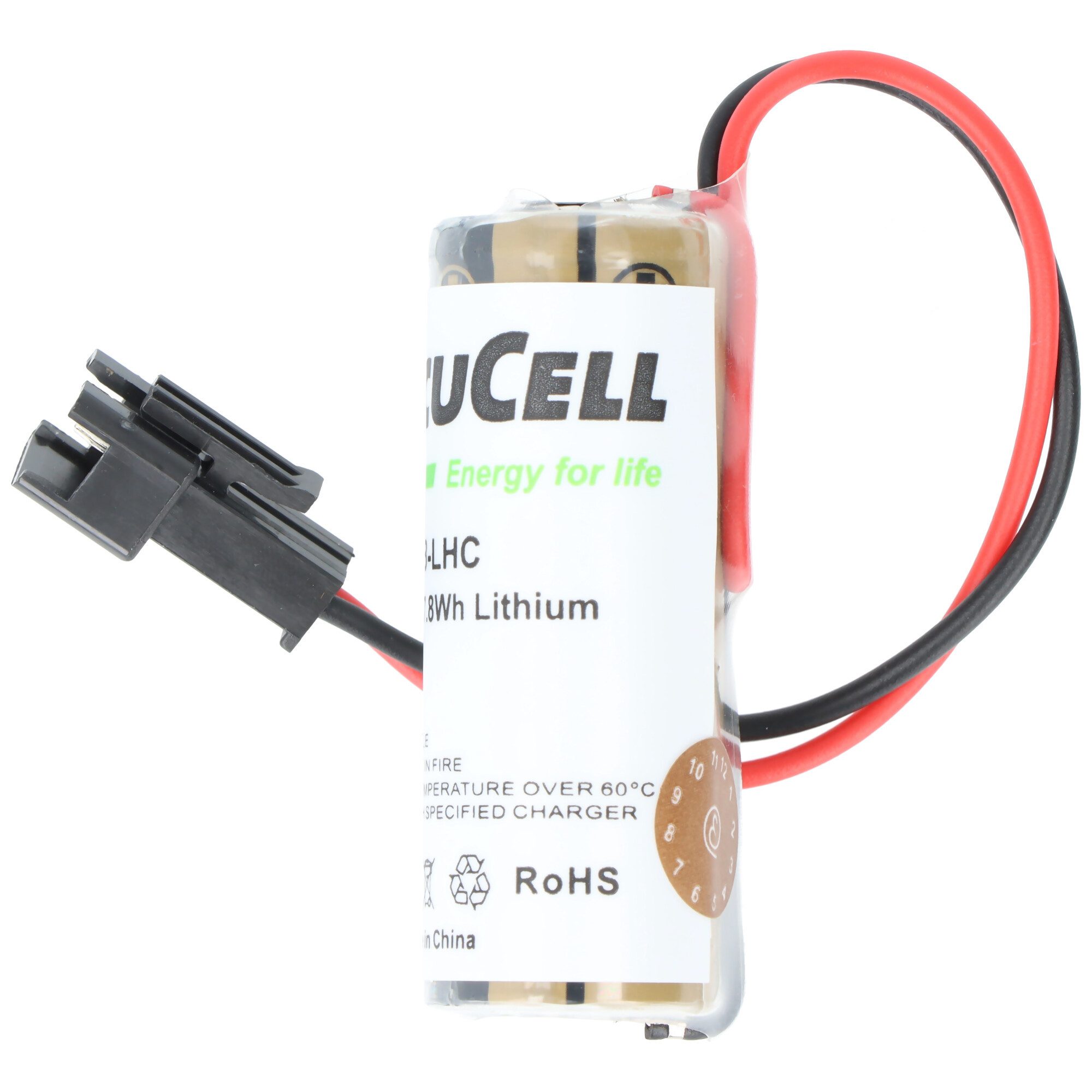 CR8LHC Lithium Batterie passend für Fuji CR8-LHC, FDK CR8.L, CR8.LHC, Batterie