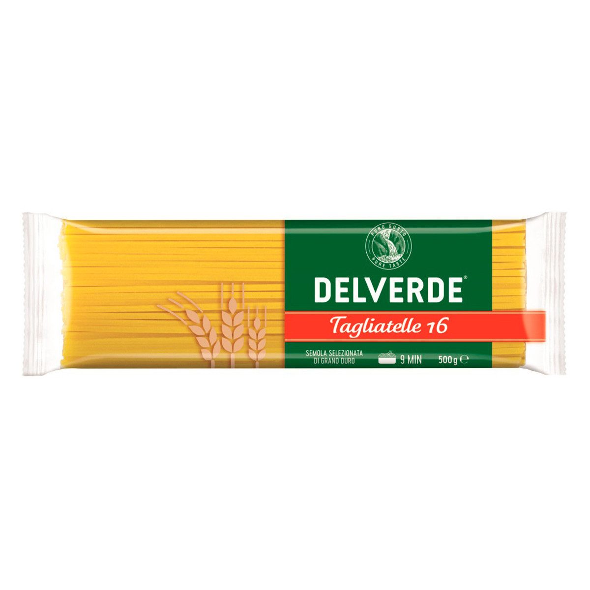 DELVERDE Nudeln, Delverde Tagliatelle Nummer 16 Nudeln aus Hartweizengrieß 500g