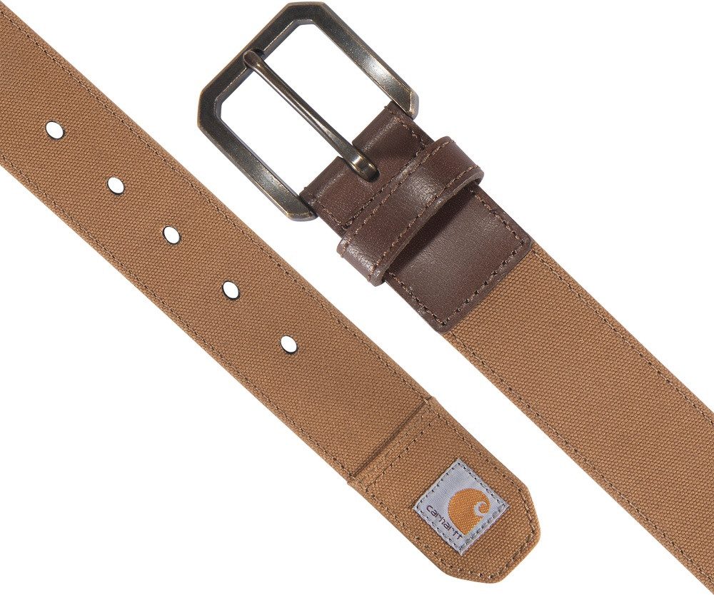 Carhartt Ledergürtel Canvas Duck A0005782 – Bild 4 von 4