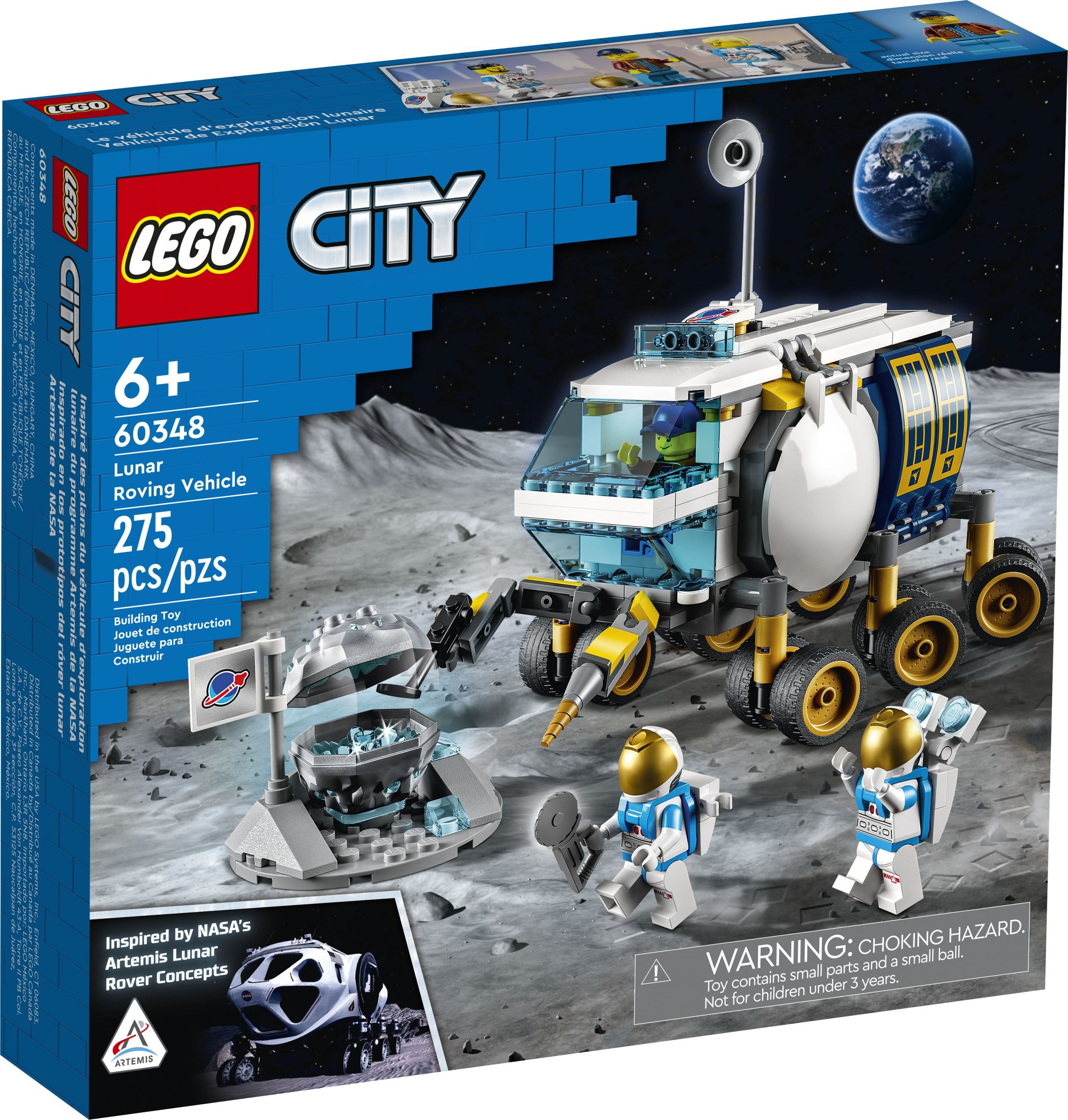 LEGO® LEGO® City 60348 Mond-Rover Konstruktionsspielsteine, (275 St) günstig online kaufen