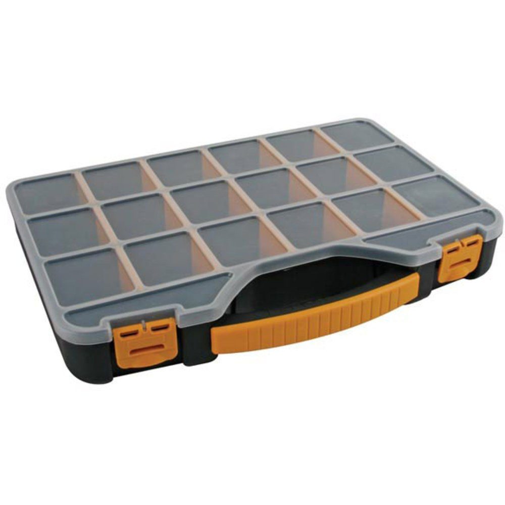 Sortimentskasten Velleman OMR13 Sortimentskasten (L x B x H) 326 x 257 x 48 mm Anzahl F