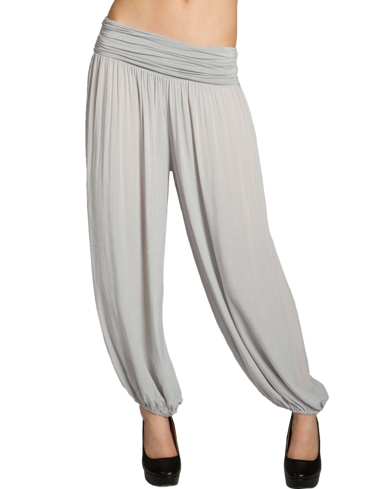 Caspar Stoffhose KHS035 leichte Damen Sommer günstig online kaufen