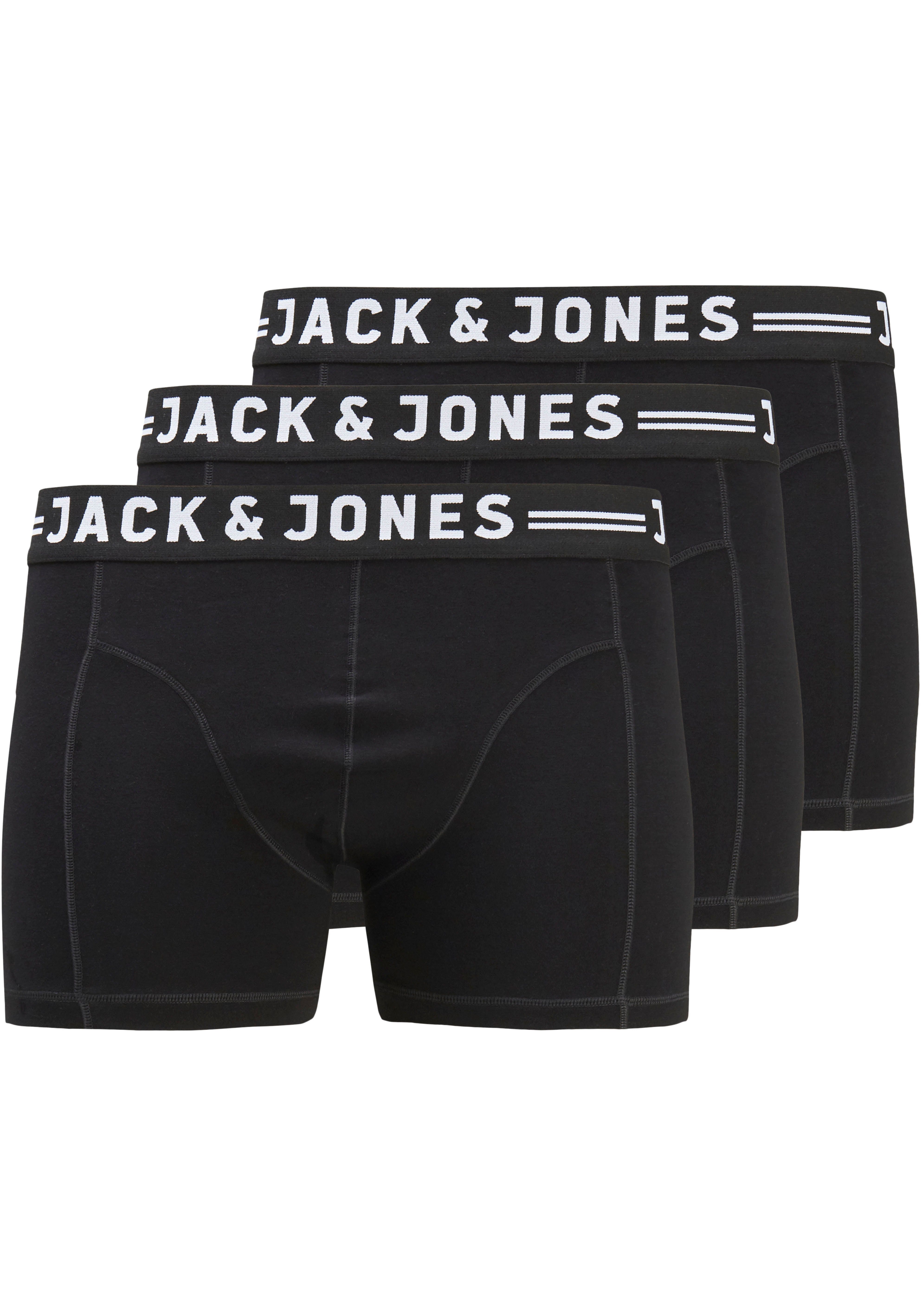 Jack & Jones PlusSize Boxershorts JACSENSE TRUNKS 3-PACK NOOS PLS (Packung, günstig online kaufen