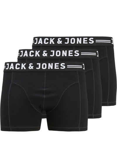 Jack & Jones PlusSize Боксерські чоловічі труси, боксерки JACSENSE TRUNKS 3-PACK NOOS PLS (Packung, 3-St., 3er-Pack)