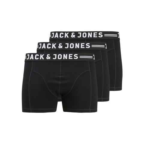 Jack & Jones PlusSize Boxershorts JACSENSE TRUNKS 3-PACK NOOS PLS (Packung, 3-St., 3er-Pack)