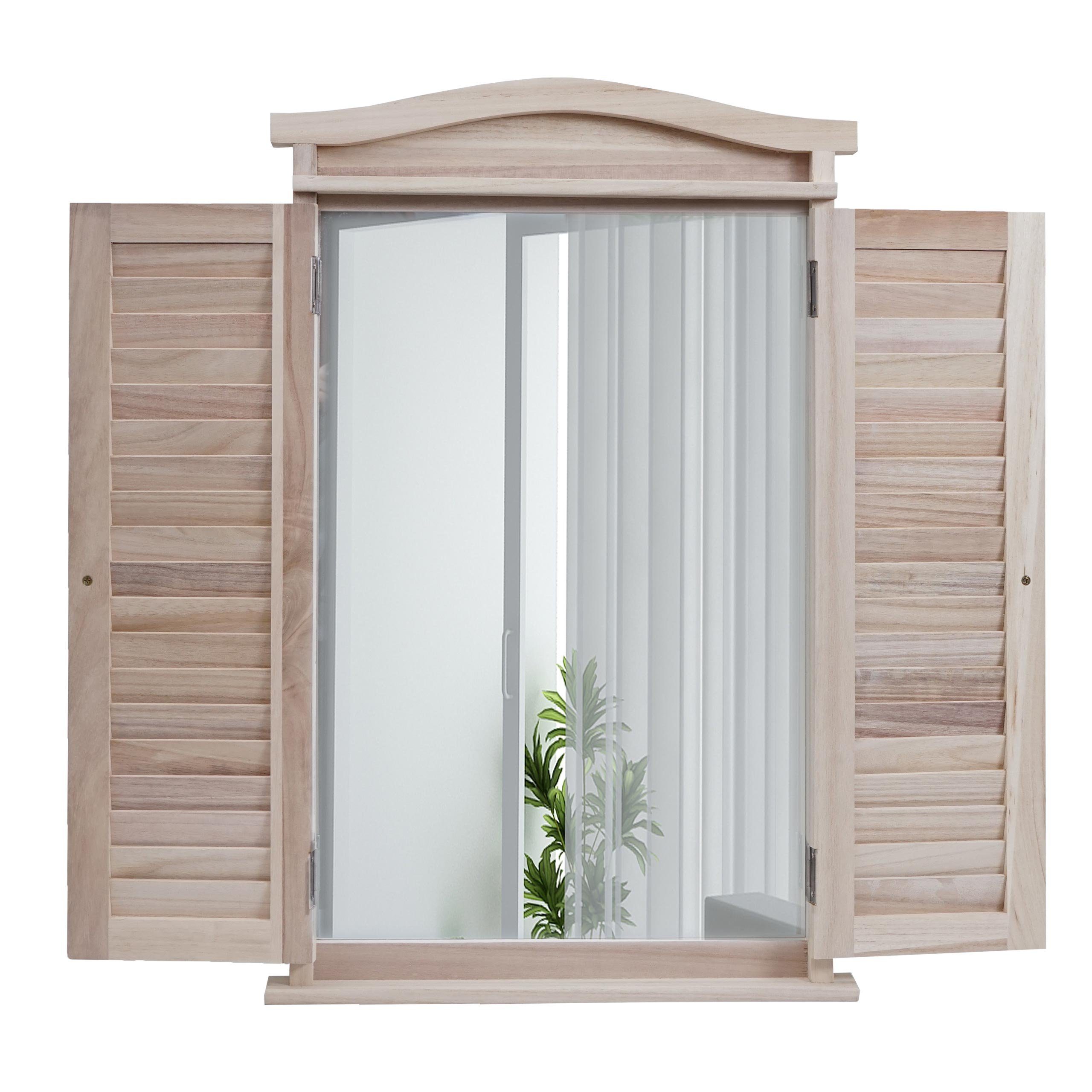 MCW Wandspiegel Spiegel (1-St), Fensterladenoptik, Einfache günstig online kaufen