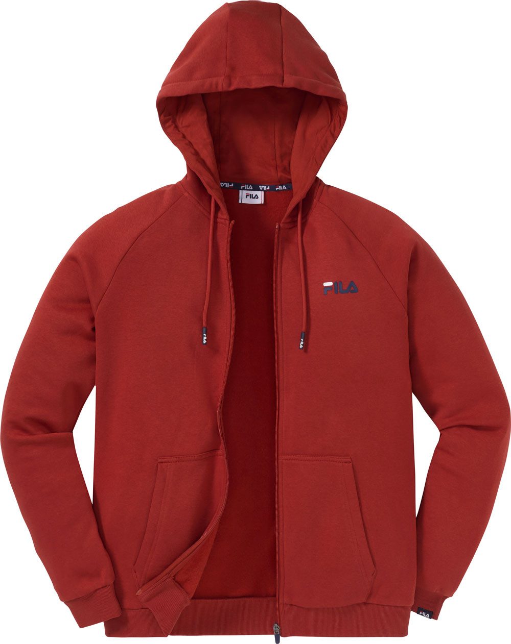Fila Kapuzensweatjacke Hochwertige Sweatjacke unisex für Sport und Freizeit