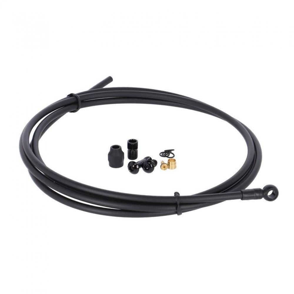 TRP Scheibenbremse TRP Bremsleitungskit 5,5x2000 mm Schwarz - Hydraulikleitung für Scheib