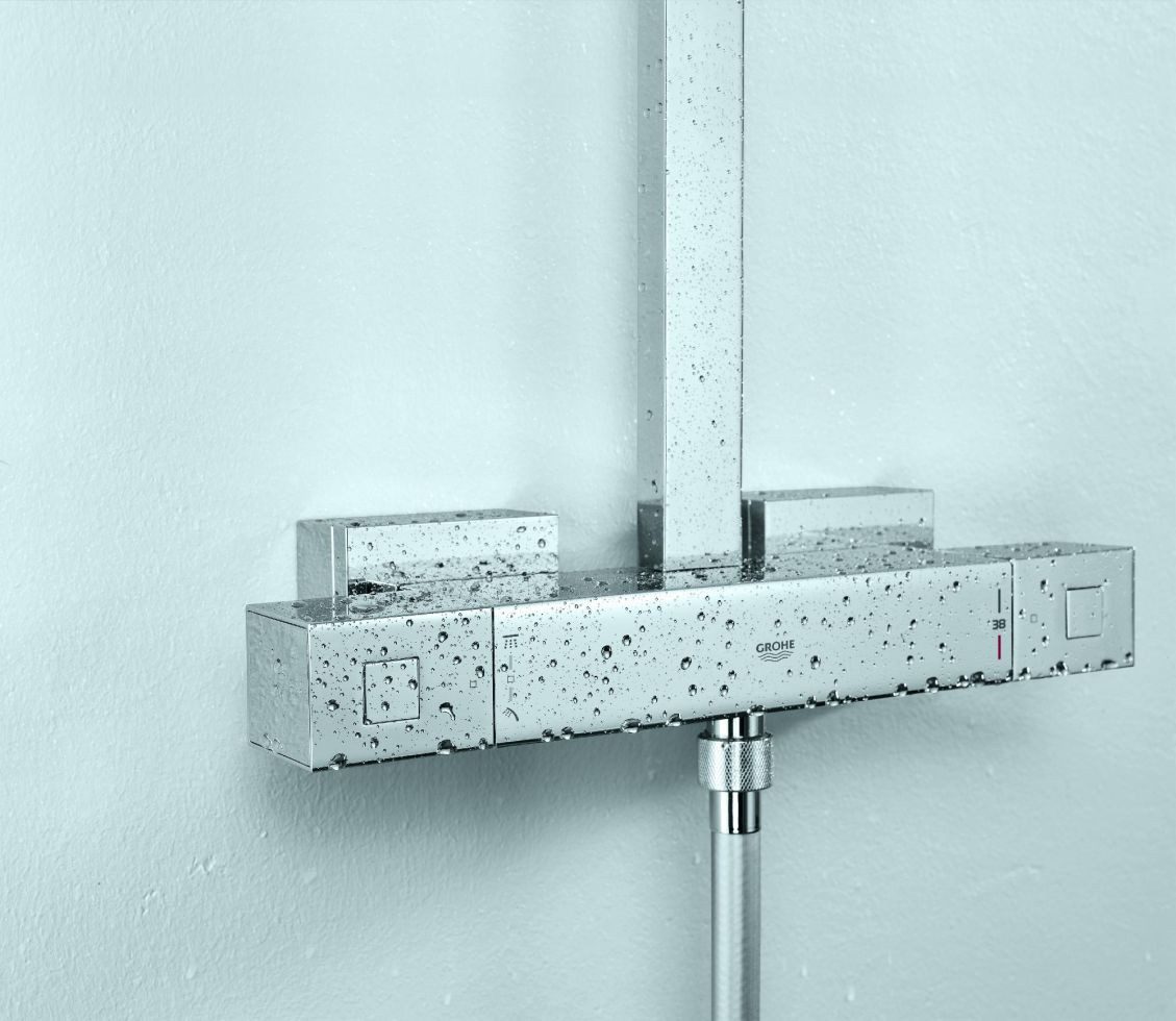 Grohe Duscharmatur Grohe Kopfbrausesystem Euphoria Cube XXL 230 mit