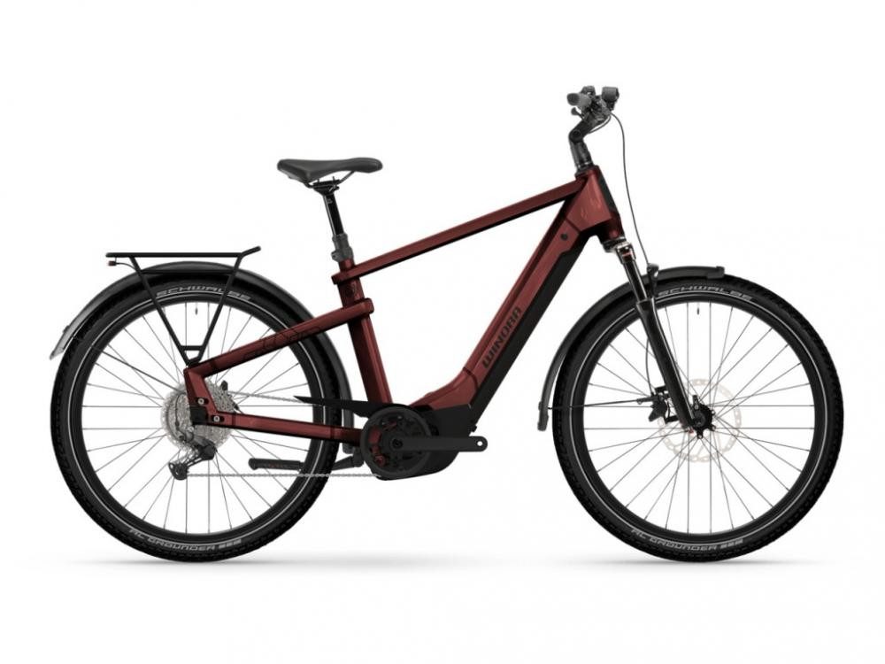 Winora E-Bike YAKUN X10 HIGH i800Wh 10-G Cues 25 WIN BCXK GL_warm red Rh M