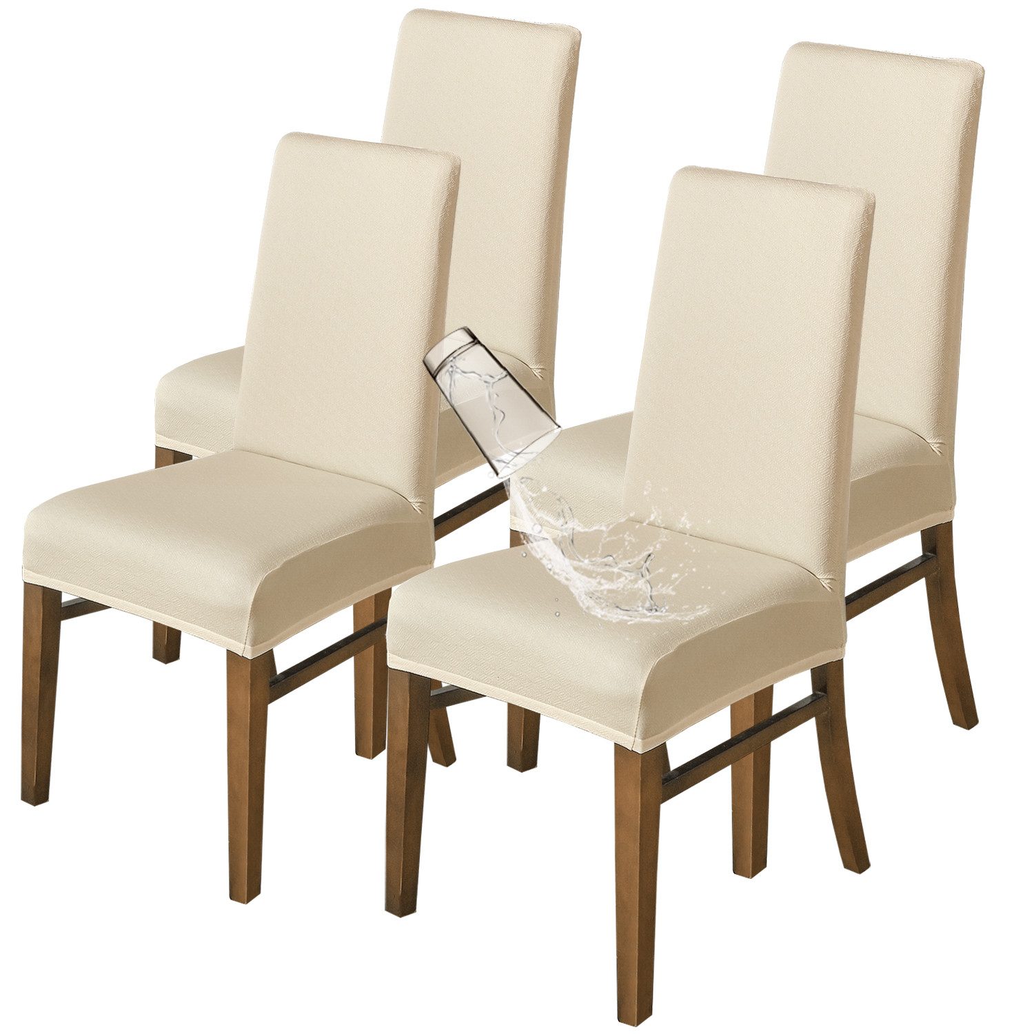 BYSURE Stuhlhusse, Stuhlbezug Hussen für Esszimmer günstig online kaufen