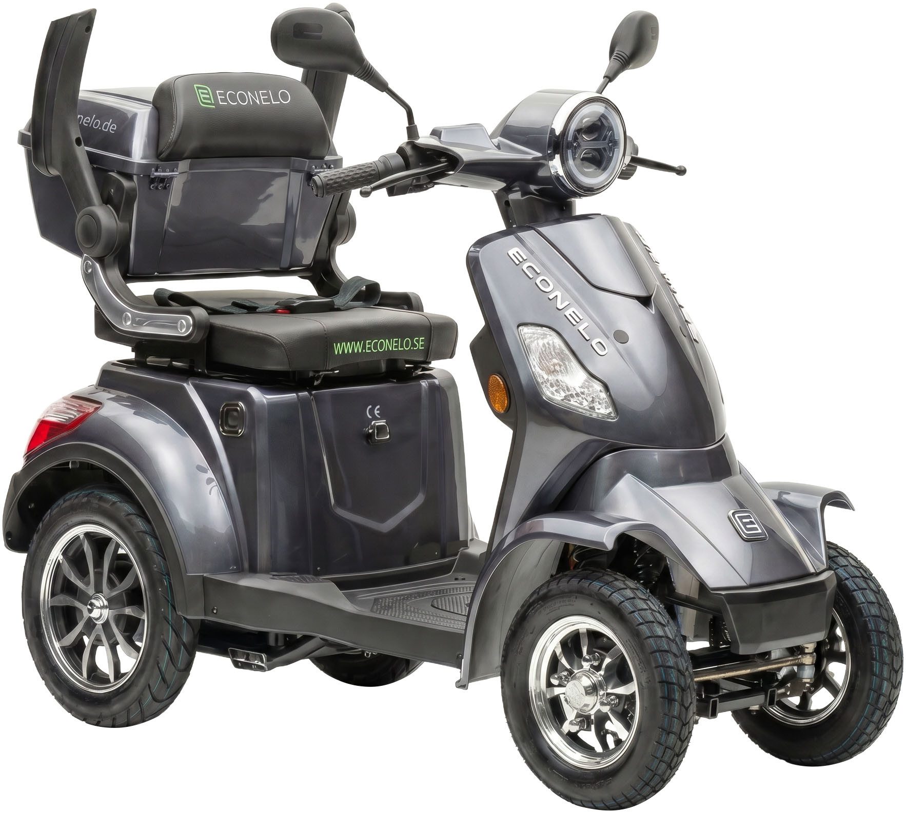 ECONELO Elektromobil Seniorenmobil P4000, Lithium-Akku, 25 km/h, 1000 Watt, 1000 W, 25 km/h