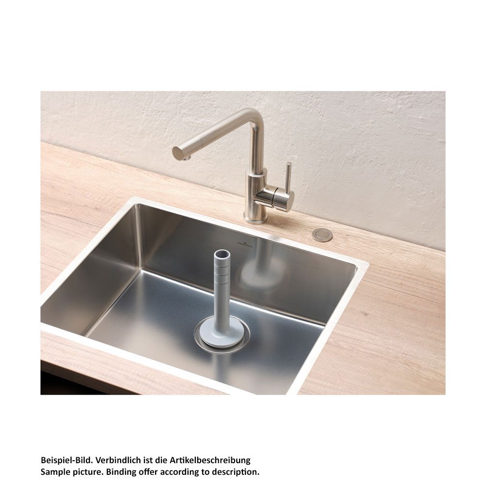 REGINOX Edelstahlspüle Clean & Care New York 50x40 KG-CC, 54/51 cm