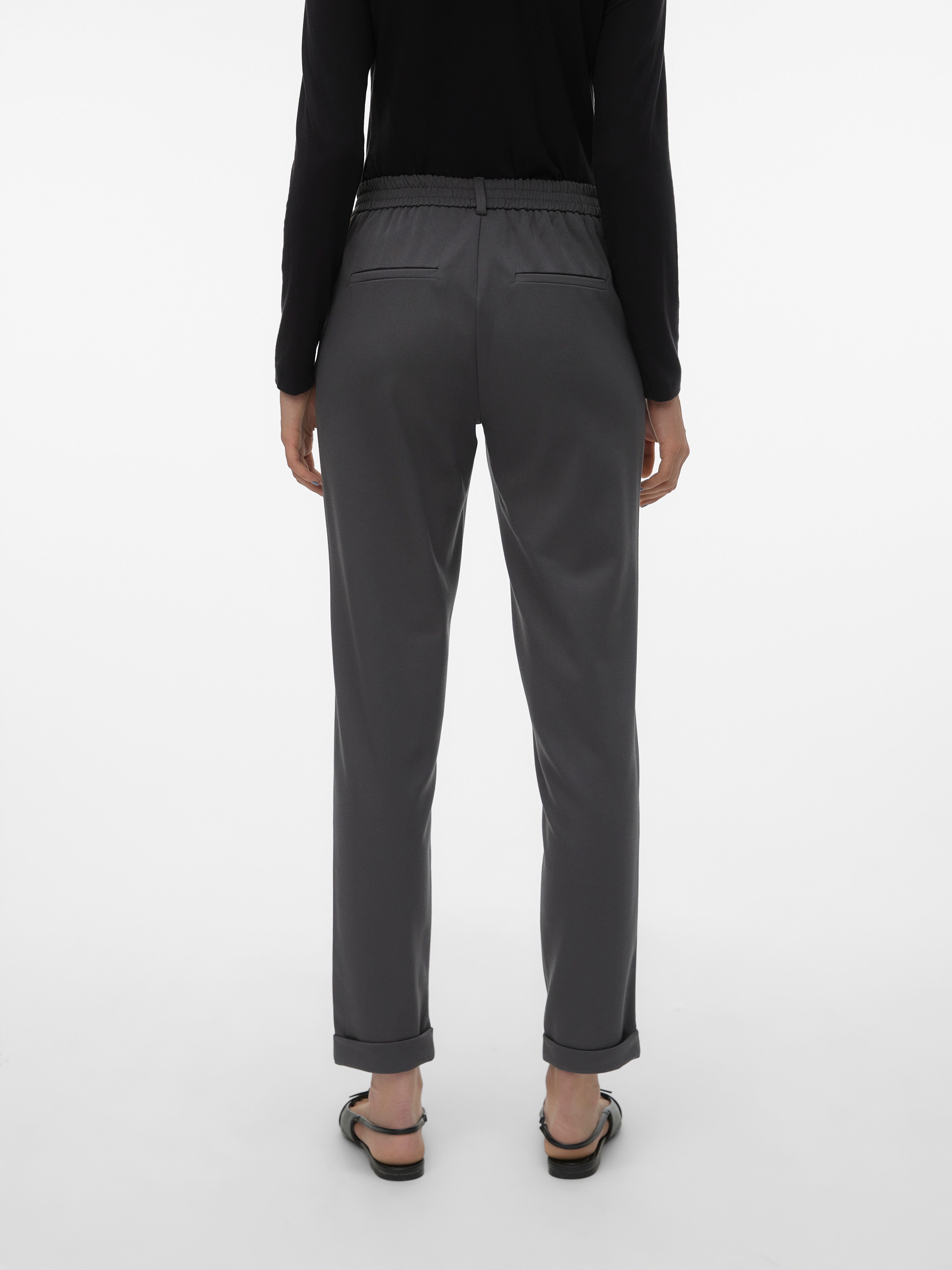 Vero Moda Anzughose VMMAYA MR LOOSE SOLID PANT NOOS Materialmix