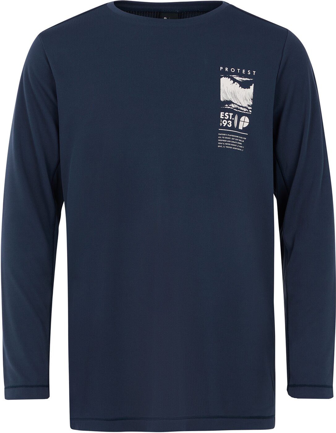 Protest Longsleeve PRTHORN JR rashguard long sleeves Night Skyblue