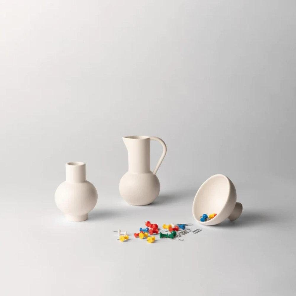 Raawii Vaporous Grey Dekovase Ceramic Vase (Mini) Strøm