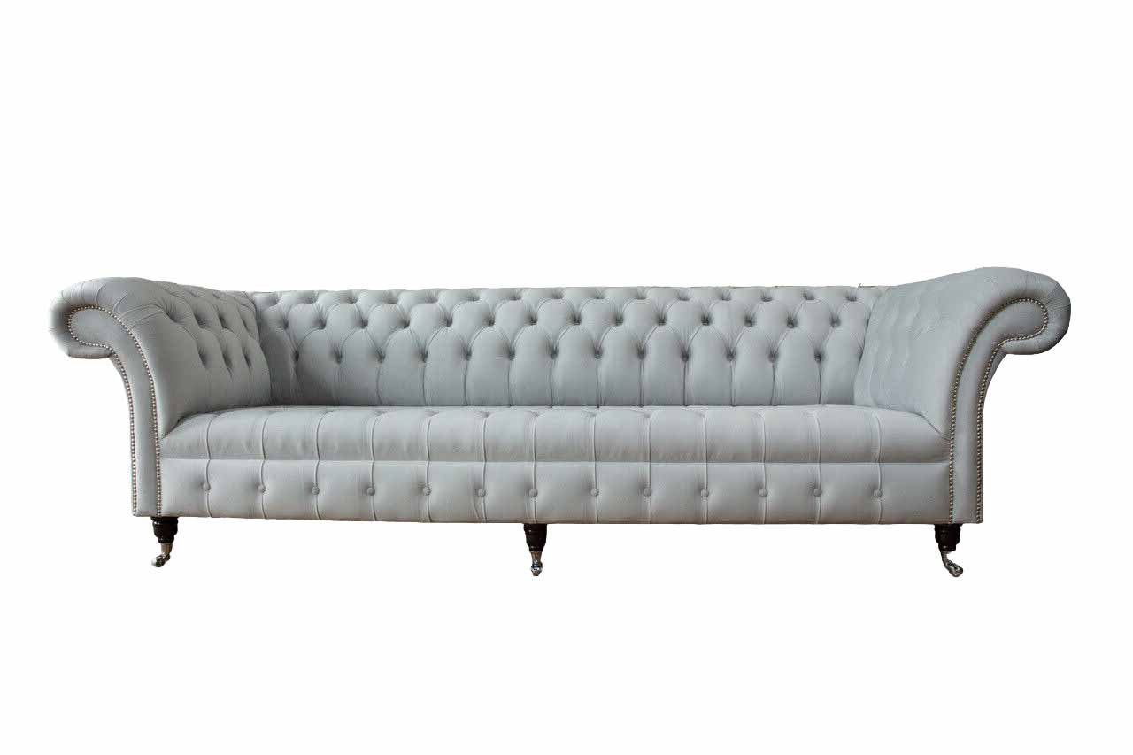 Wohnzimmer Chesterfield-Sofa, Sitzer JVmoebel Klassisch Sofas Chesterfield Design 4 Sofa