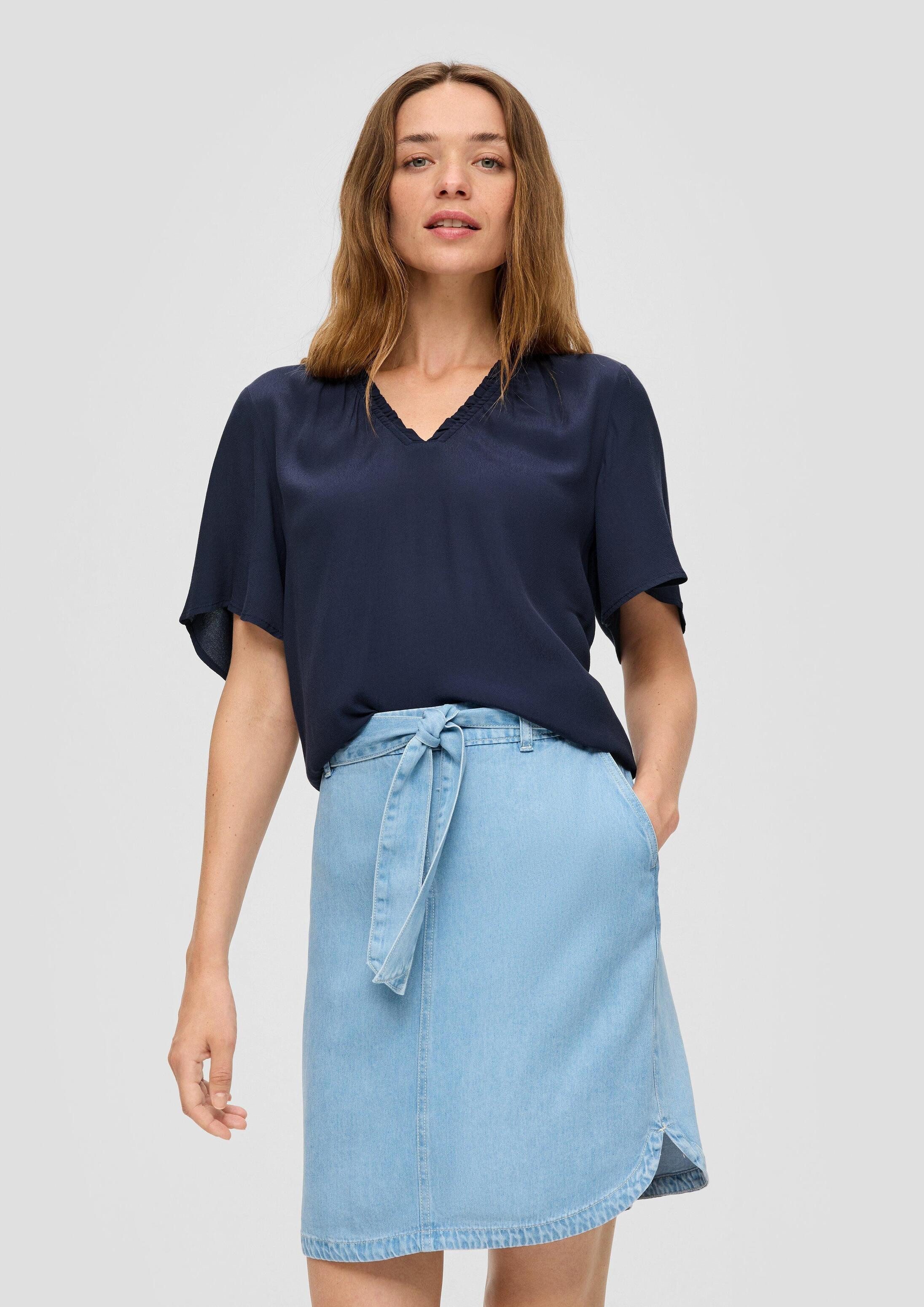 Kurzarmbluse Bluse