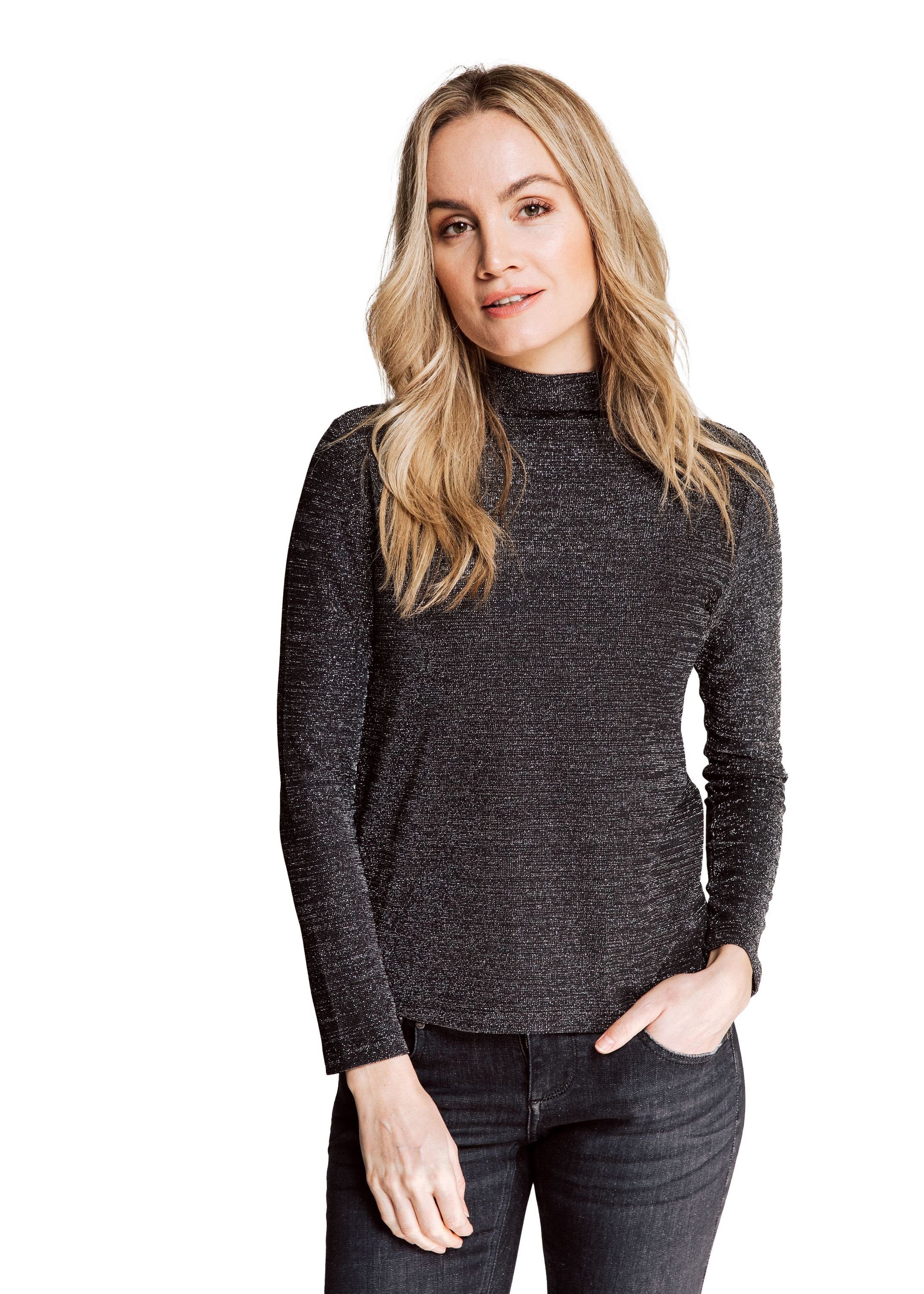 Zhrill Sweatshirt Sweatshirt ABIGAIL Black (0-tlg)