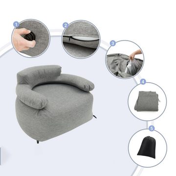 EBUY Campingstuhl Campingsofa mit Rückenlehne, aufblasbares Sofa (1 St)