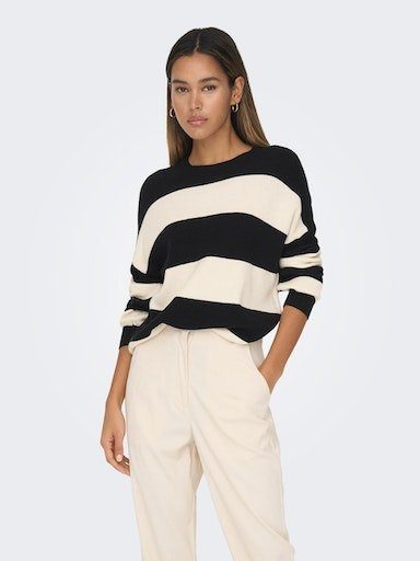 ONLY Strickpullover ONLATIA L/S STRIPE PULLOVER günstig online kaufen