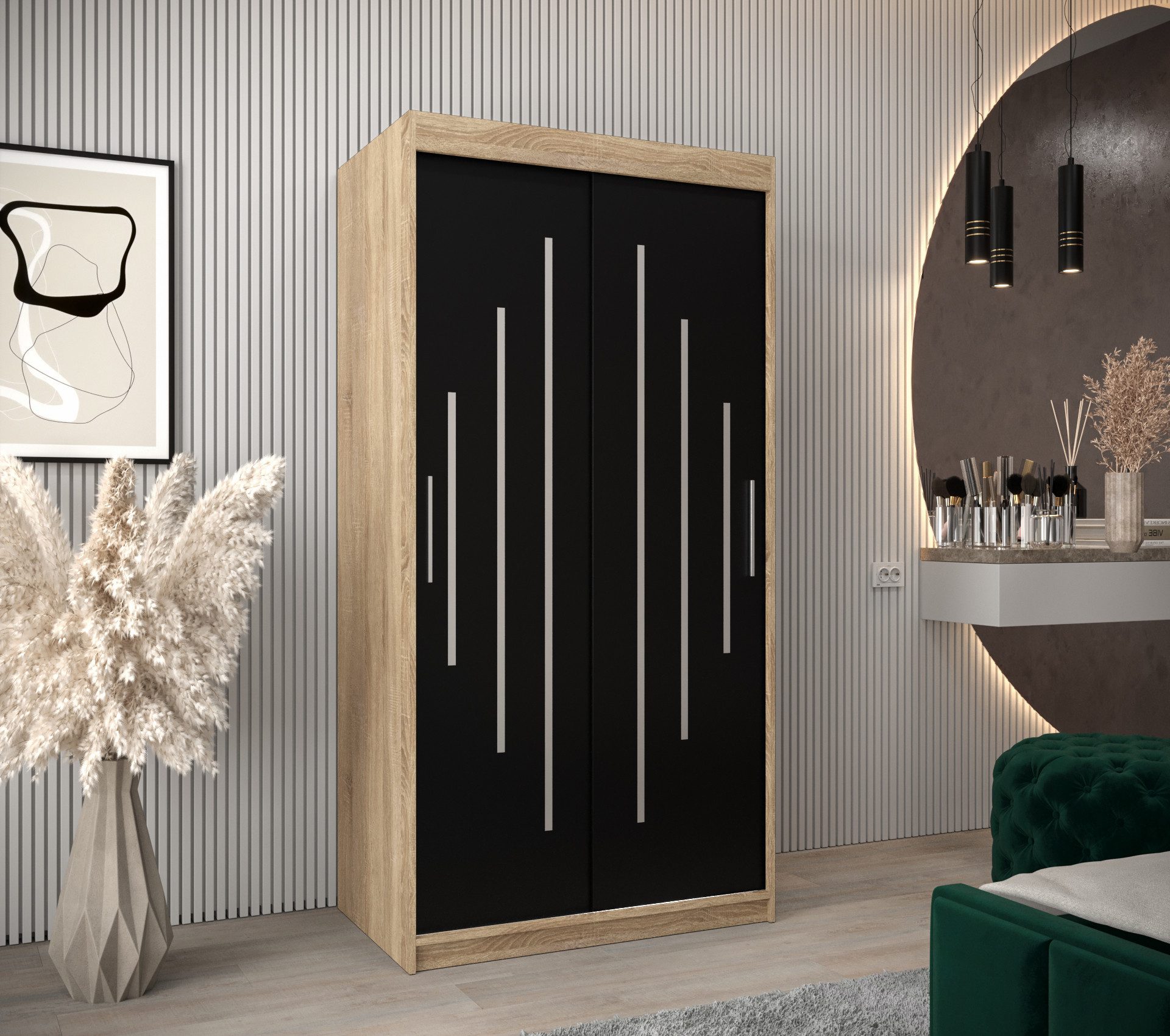 ABIKS MÖBEL Schwebetürenschrank YORK Schlafzimmerschrank - günstig online kaufen
