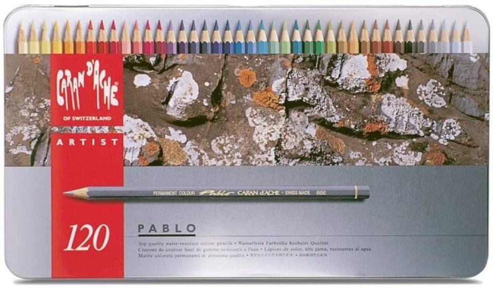 CARAN D'ACHE Buntstift Caran dAche Buntstifte Artist PABLO 120er Set