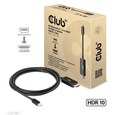 CLUB3D CLUB3D Kabel MiniDP 1.4 > HDMI 1.8m 8K60Hz St/St retail HDMI-Kabel