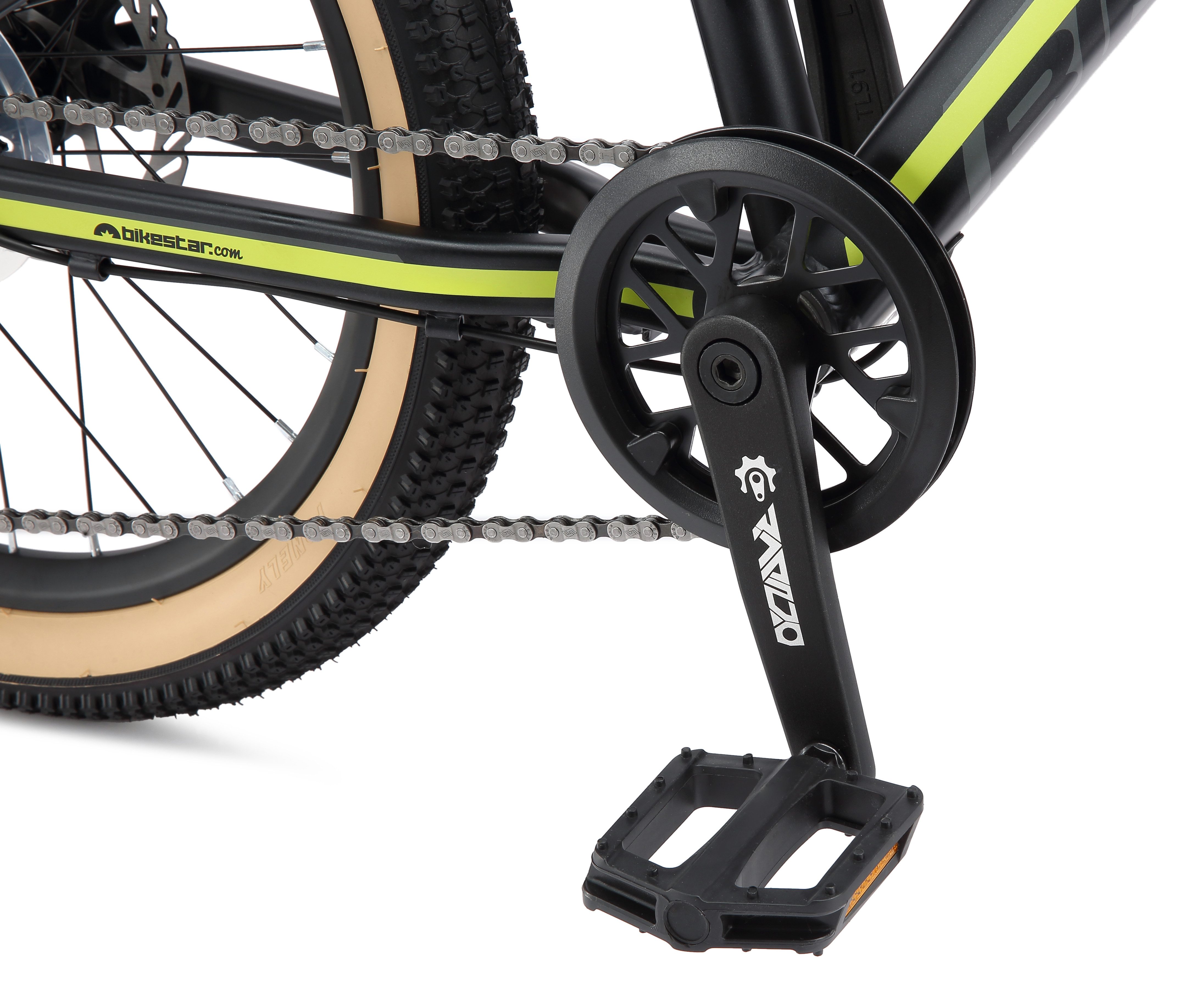 Bikestar Jugendfahrrad, 7 Gang Shimano RD-TY21 Schaltwerk, Kettenschaltung