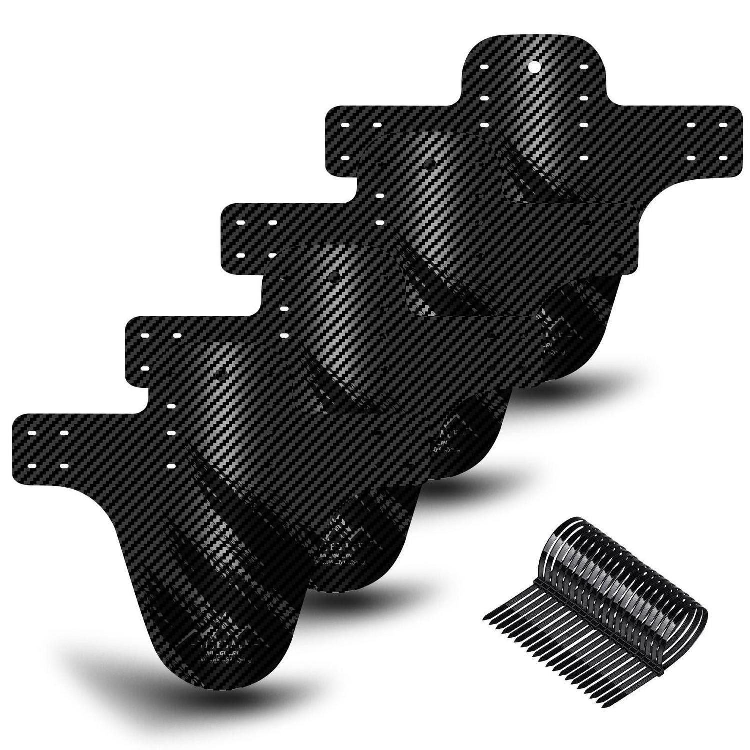 LuxusKollektion Schutzblech Schutzbleche MTB vorne hinten Set 4 Stück universal Spritzschutz