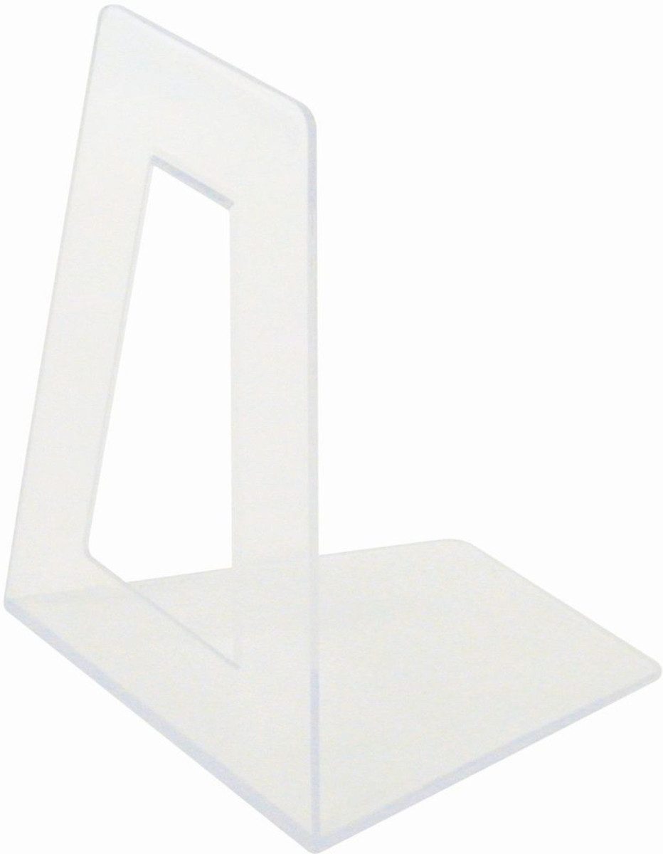 Metzger & Mendle Briefablage Buchstütze 110x100x130mm glasklar