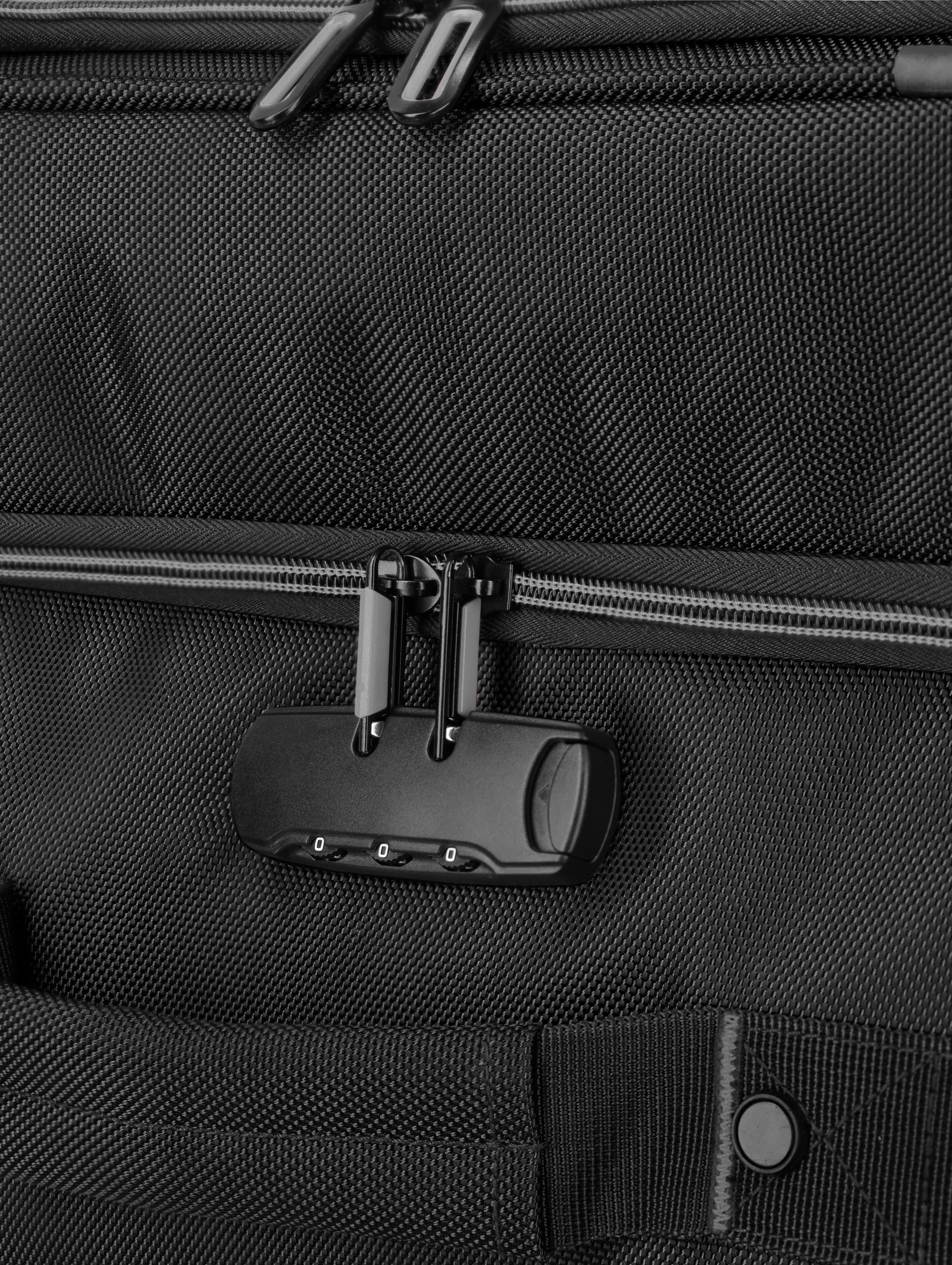 travelite Reisetasche Travelite TARIFA Rollenreisetasche, Schwarz