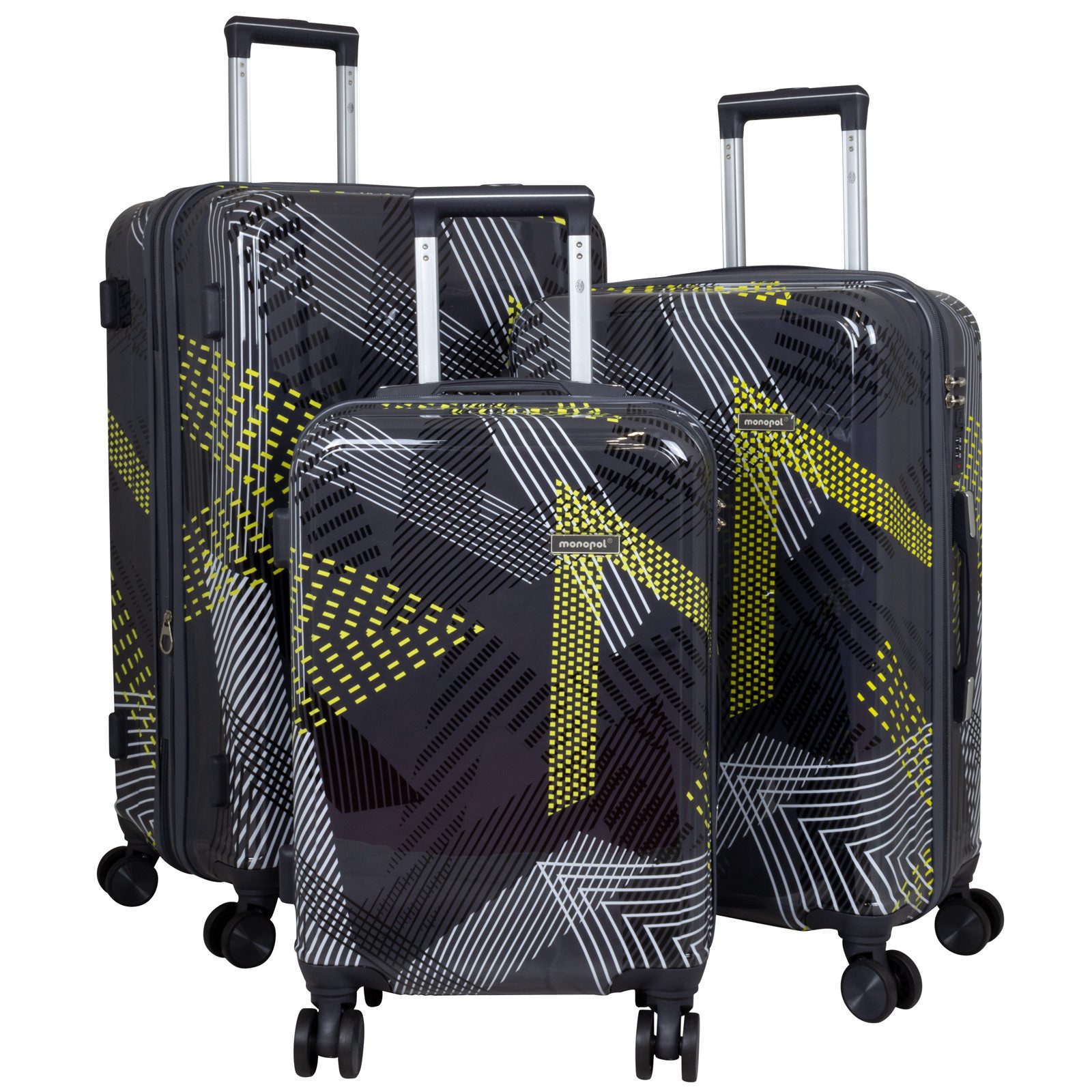 Trolleyset Kofferset 3tlg Ravenna,4 Designs