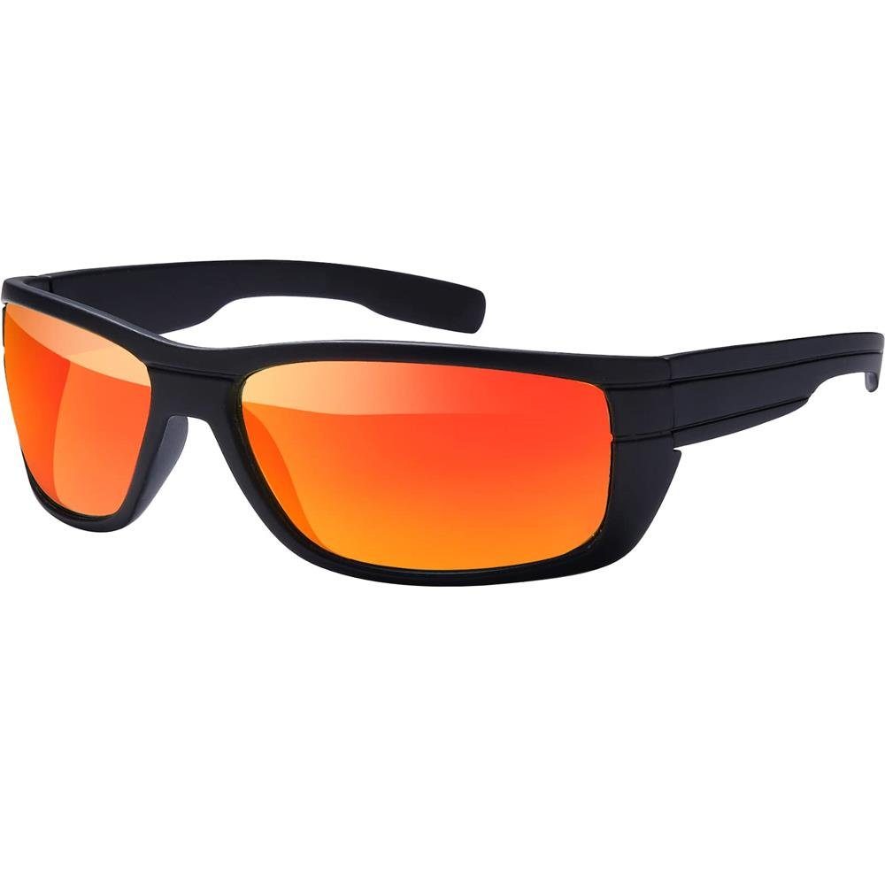 BEZLIT Eyewear Sonnenbrille Herren Sport Sonnen Brille Polarisiert Rechteckig (Packung, 1-St) mit polarisierten Linsen