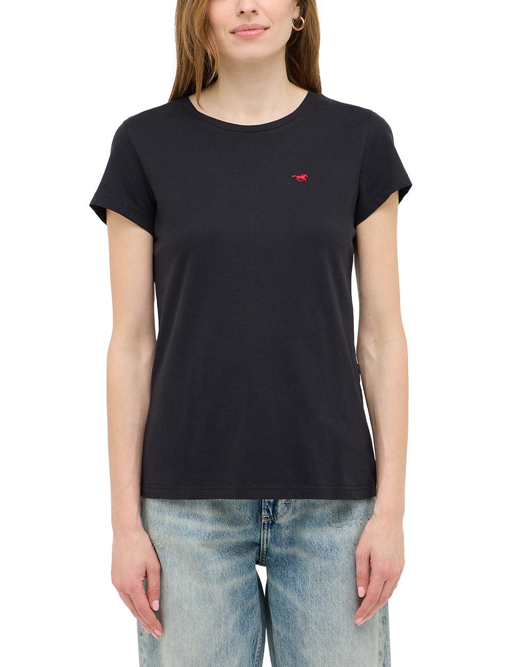 MUSTANG Kurzarmshirt Damen Style Loa