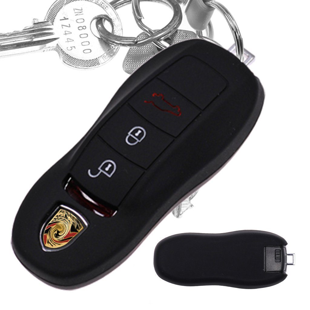 mt-key Schlüsseltasche Autoschlüssel Softcase Silikon Schutzhülle günstig online kaufen