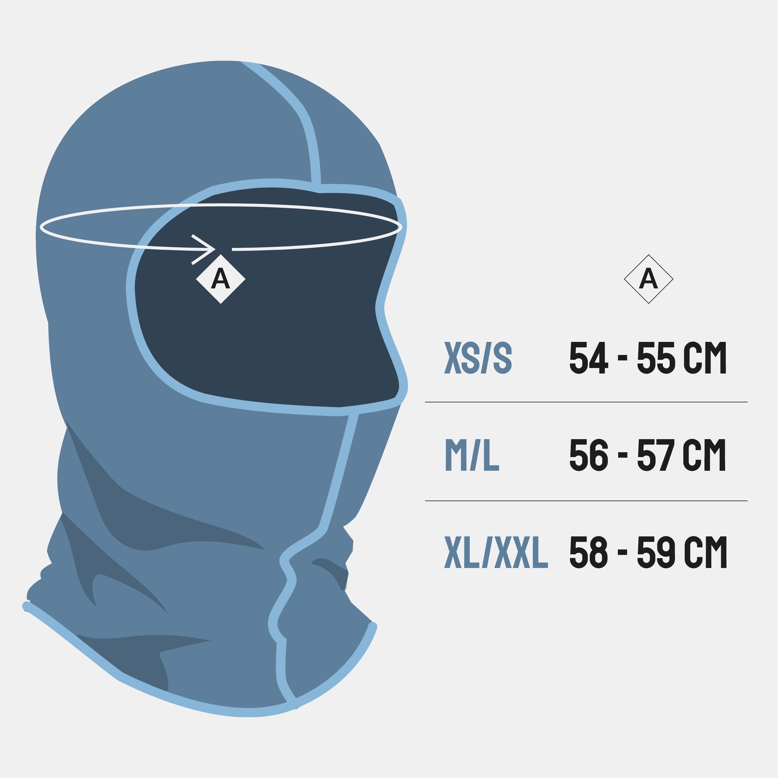Hisert Sturmhaube Sturmhaube Skimaske Silverplus Thermoaktiv günstig online kaufen