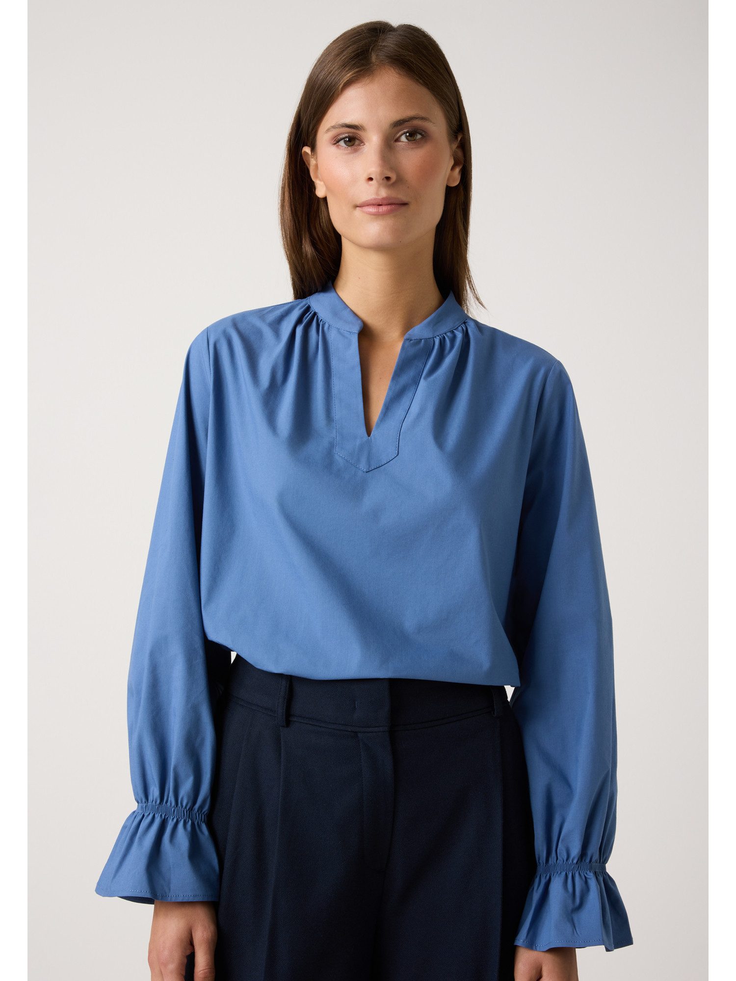 MORE&MORE Langarmbluse Schlupfbluse günstig online kaufen