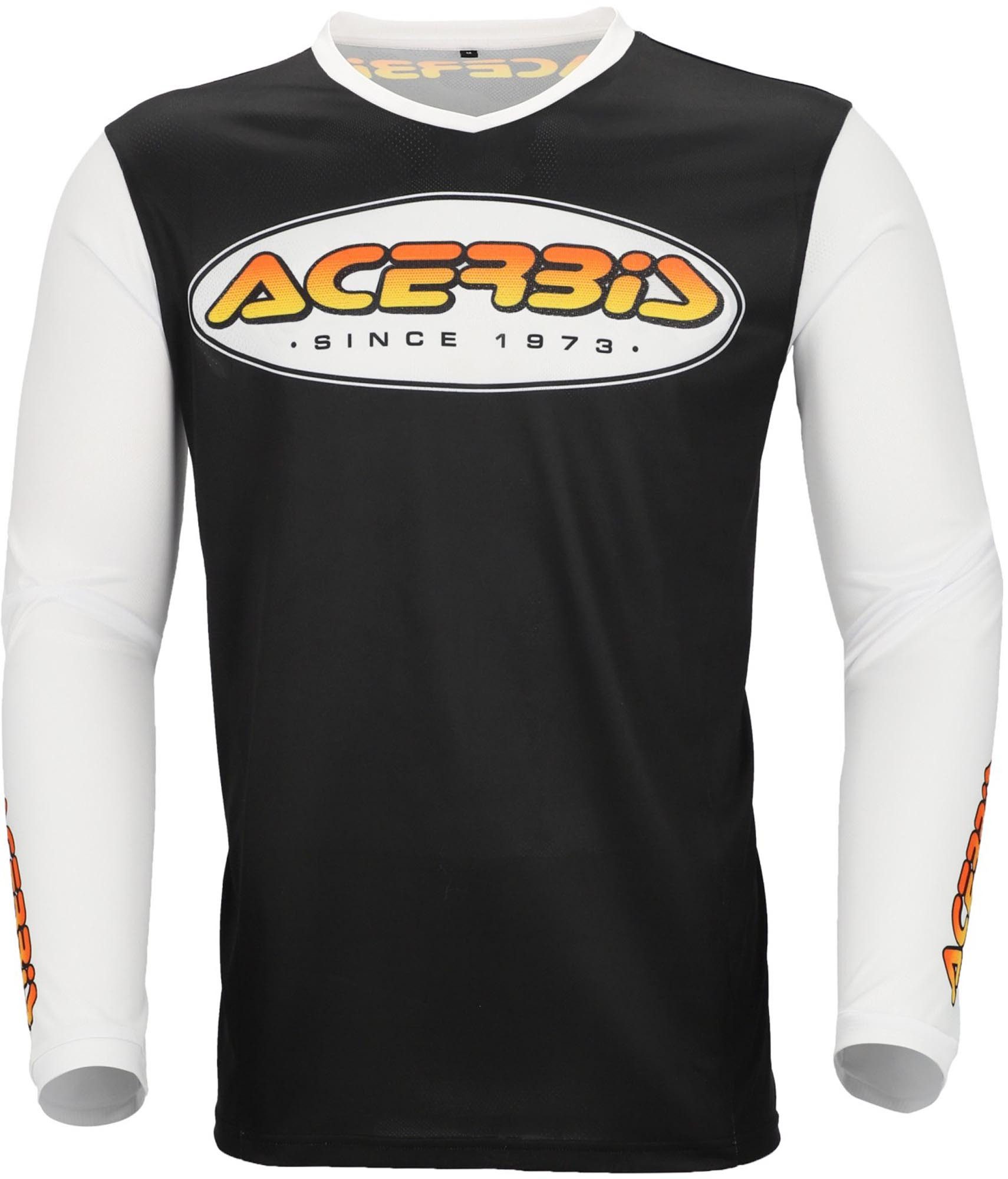 Acerbis Motocross-Shirt MX J-Track Inc 2.0 Retro Motocross Jersey Atmungsaktiv dehnbar