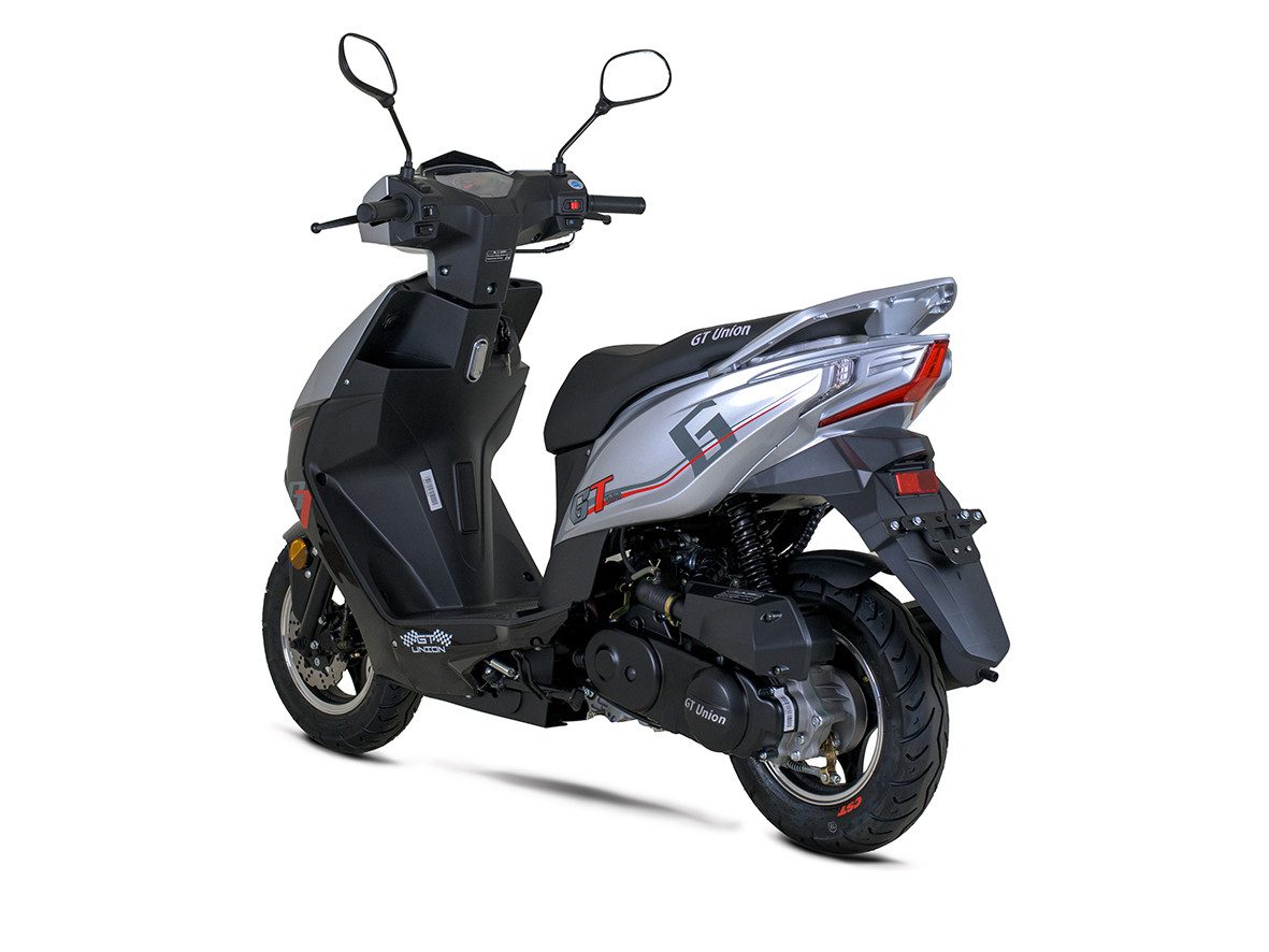 GT UNION Motorroller Sonic X 45, 49,6 ccm, 45 km/h, Euro 5, (Komplett-Set, 2 tlg), Luftgekühlter Motor